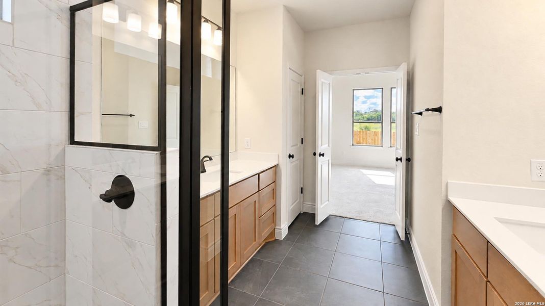 Furnished interior view inside a new home in Legacy at Lake Dunlap, New Braunfels (Image 6).