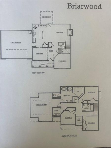 2D floor plan layout of this home in Carter Grove, Cartersville, GA (Image 5).