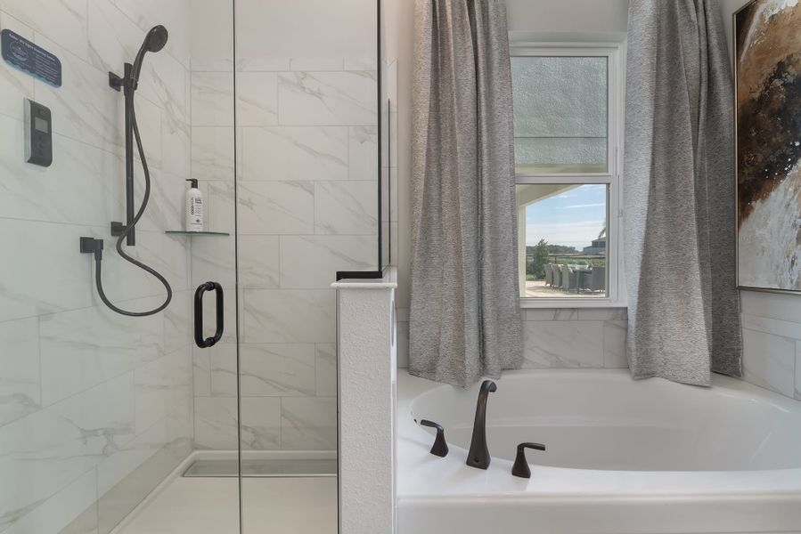 Master Bathroom Shower - Emerson by Landsea Homes