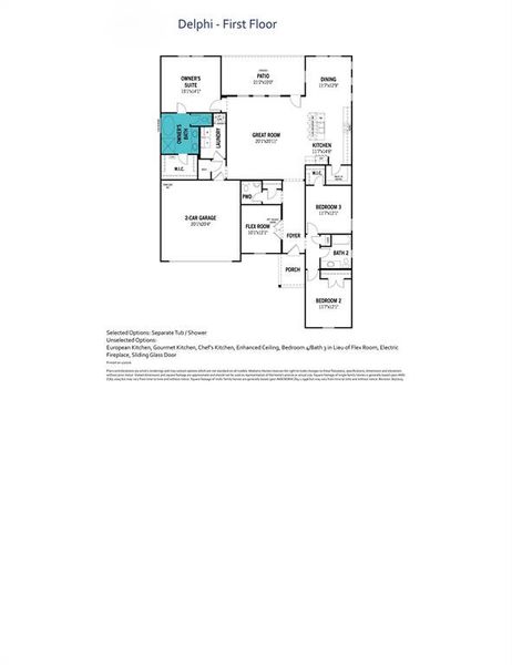 Delphina Floor Plan
