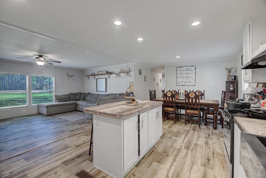 Furnished interior view inside a new home in , Cleveland (Image 16).