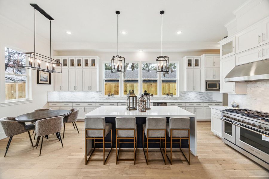 Furnished interior view inside a new home in Monarch Oaks, Houston (Image 9).