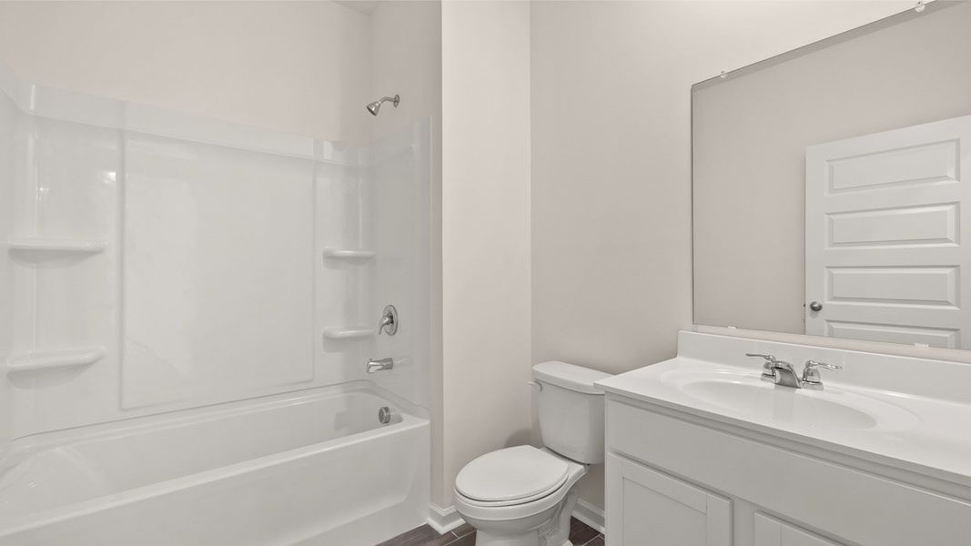 Representative furnished interior of a home built from the Iberville by D.R. Horton in Independence, Loganville (Image 9).