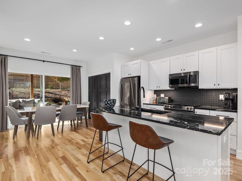 Furnished interior view inside a new home in , Asheville (Image 12). Furnished interior view inside a new home in , Asheville (Image 12).