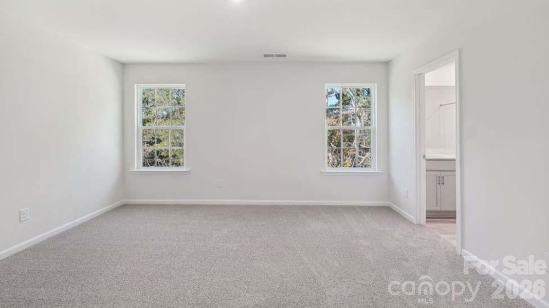 Spacious, unfurnished interior of a new home in Cline Village, Conover (Image 33). Spacious, unfurnished interior of a new home in Cline Village, Conover (Image 33).