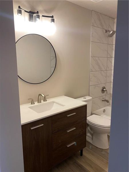 Furnished interior view inside a new home in , Flowery Branch (Image 5).