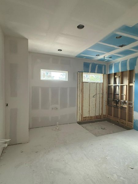 Basement with plenty of natural light