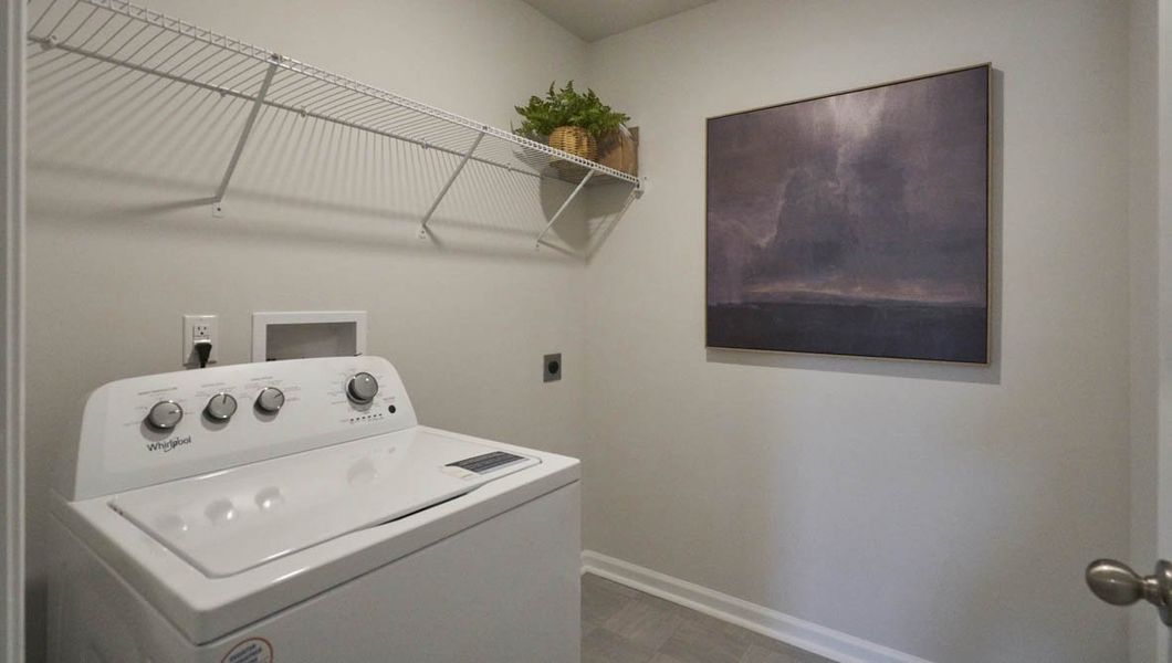 Representative furnished interior of a home built from the Penwell by D.R. Horton in Fishel Village, Winston-Salem (Image 35). Representative furnished interior of a home built from the Penwell by D.R. Horton in Fishel Village, Winston-Salem (Image 35).