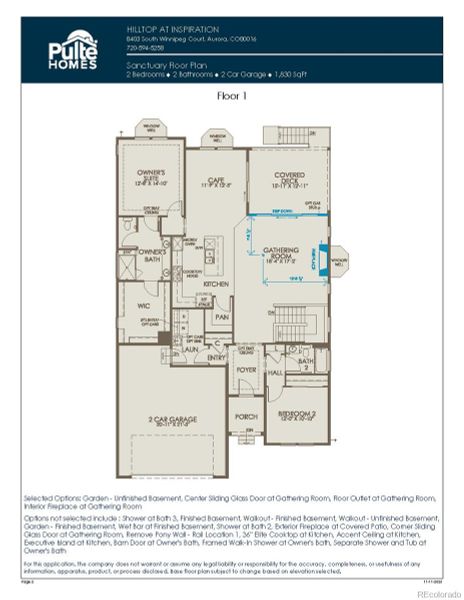 Main Level Floorplan