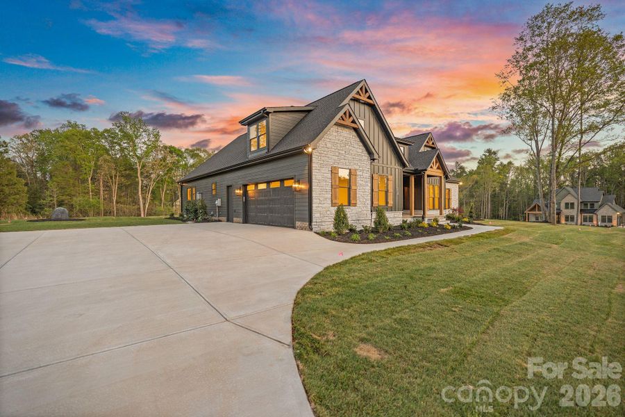 Front exterior of a new home in , Clover, SC, highlighting curb appeal (Image 2). Front exterior of a new home in , Clover, SC, highlighting curb appeal (Image 2).