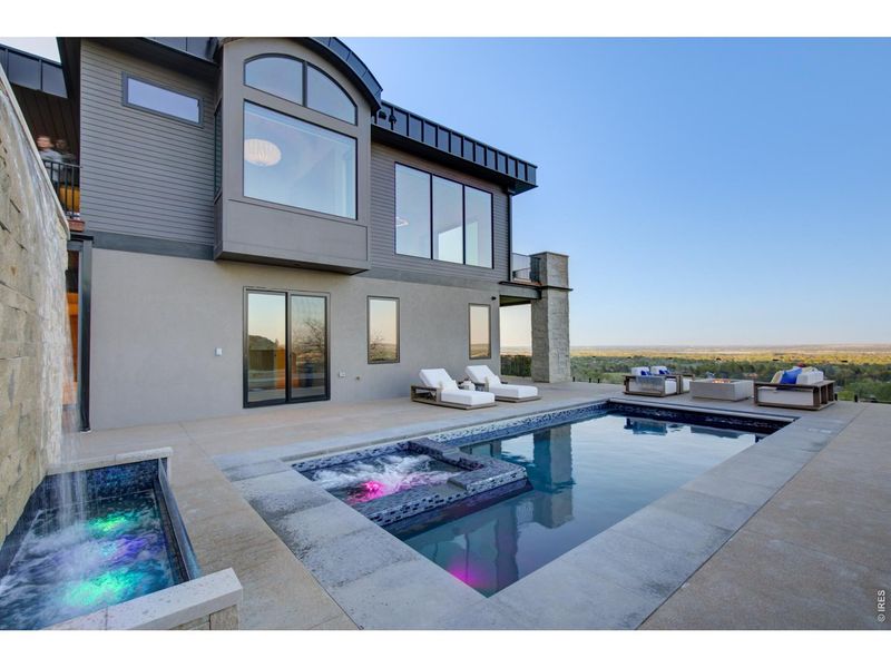 Exterior details and patio area of a home in , Boulder (Image 32).