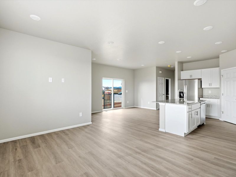 Spacious, unfurnished interior of a new home in York Station, Thornton (Image 9). Spacious, unfurnished interior of a new home in York Station, Thornton (Image 9).