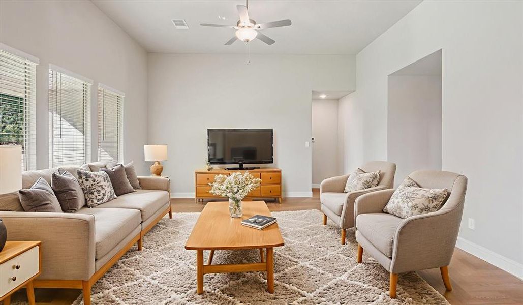 Photo is not of the actual home, but is an inspirational photo of builder’s model home and may depict options, furnishings, and/or decorator features that are not included.