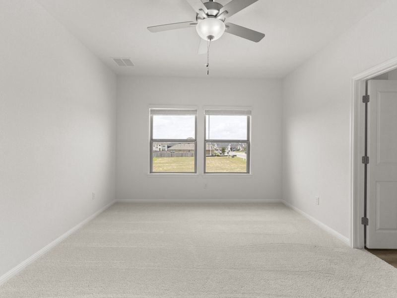Spacious, unfurnished interior of a new home in Crosswinds, Kyle (Image 31).