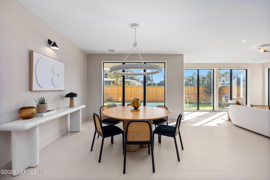 Furnished interior view inside a new home in , Atlantic Beach (Image 54).