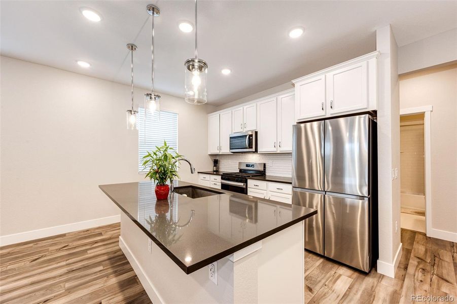 Furnished interior view inside a new home in , Denver (Image 11).