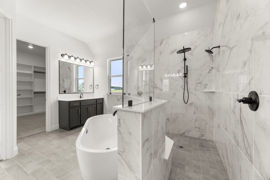 Furnished interior view inside a new home in The Meadows, Gunter (Image 10). Furnished interior view inside a new home in The Meadows, Gunter (Image 10).