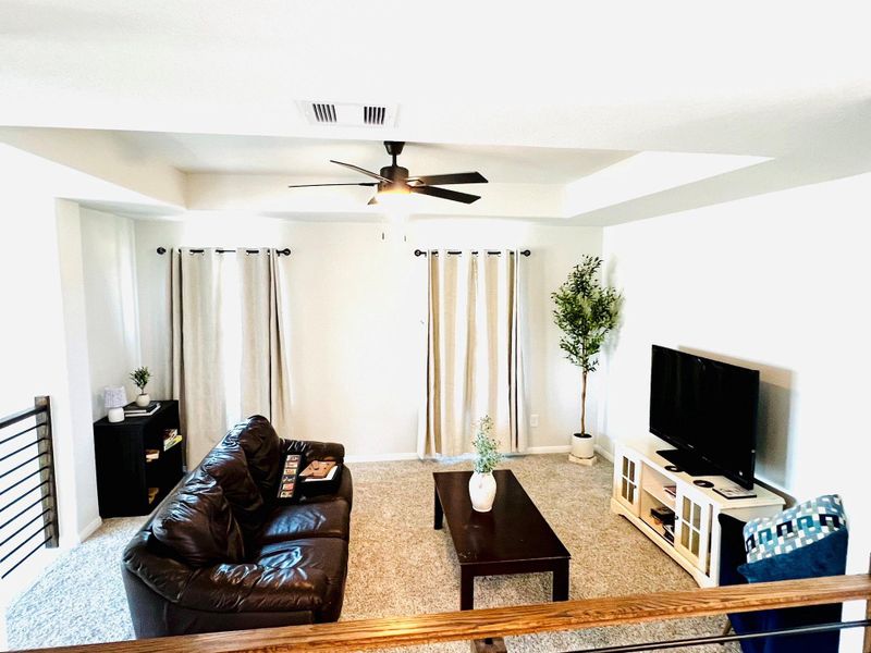 Furnished interior view inside a new home in Bluebonnet Village, Bellville (Image 7).