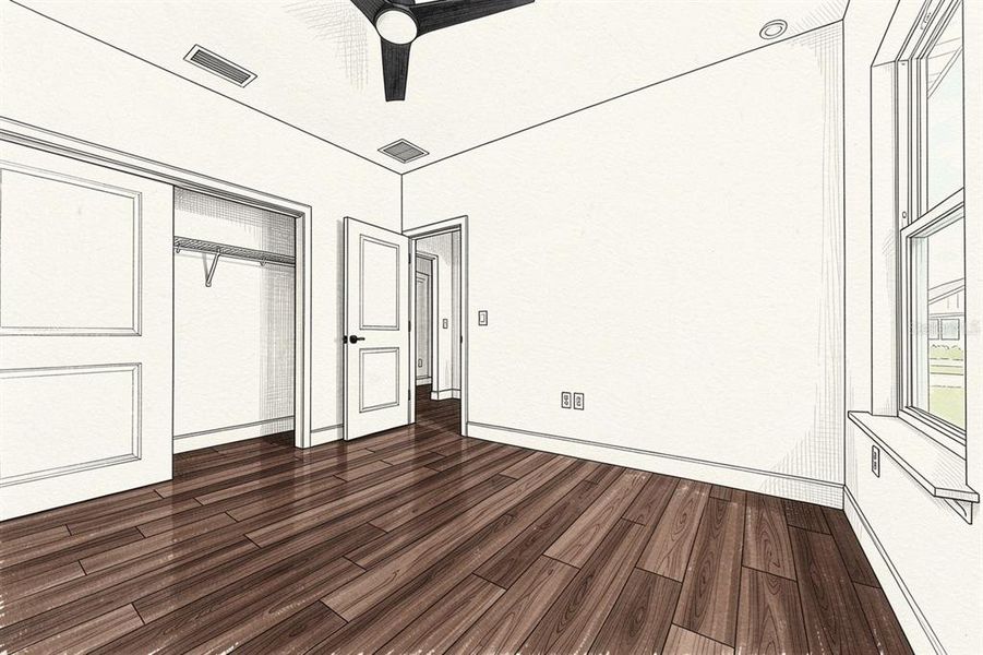 Spacious, unfurnished interior of a new home in , Newberry (Image 15).