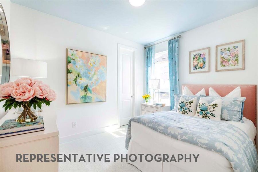 Furnished interior view inside a new home in Mosaic, Celina (Image 16).