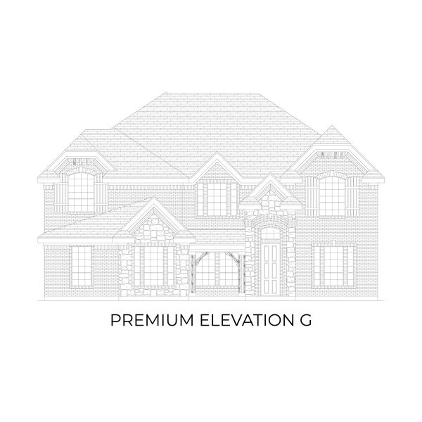Representative rendering of the exterior for the Stonebriar 2FSW (w/Media) by First Texas Homes (Image 11). Representative rendering of the exterior for the Stonebriar 2FSW (w/Media) by First Texas Homes (Image 11).