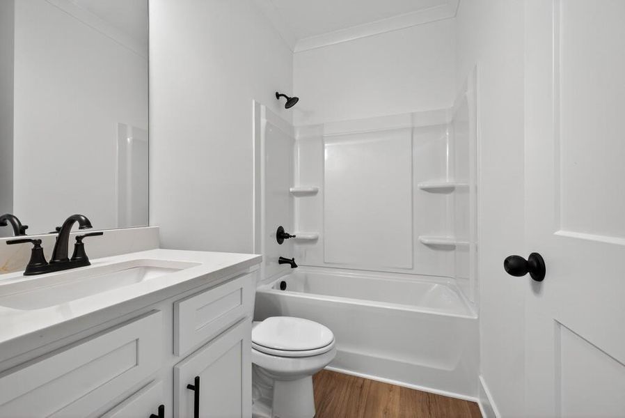 Furnished interior view inside a new home in Magnolia Ridge, Monroe (Image 3).