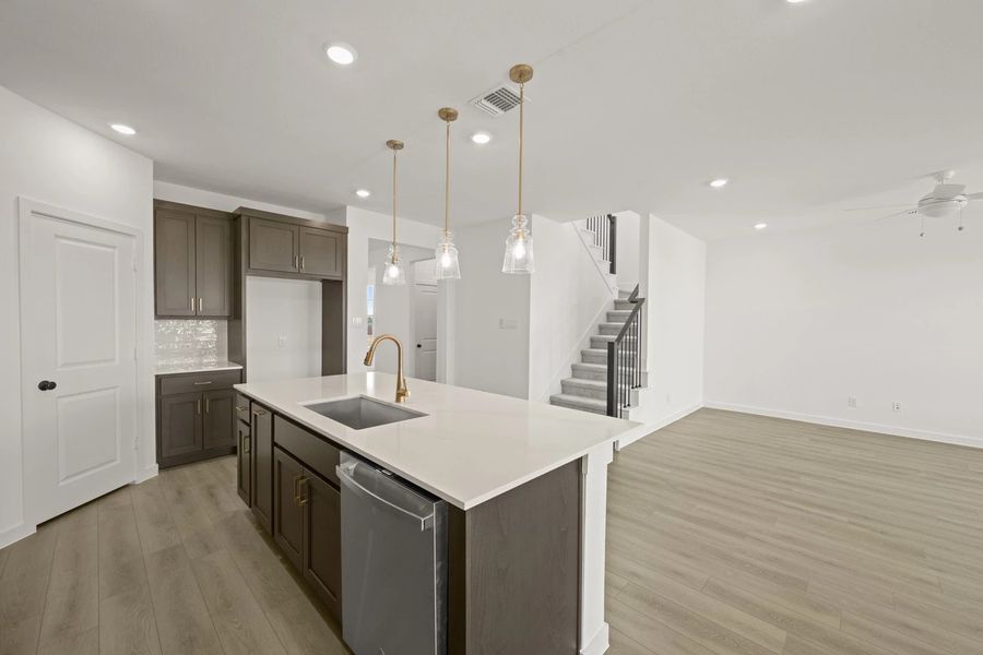 Open Kitchen-Living Room