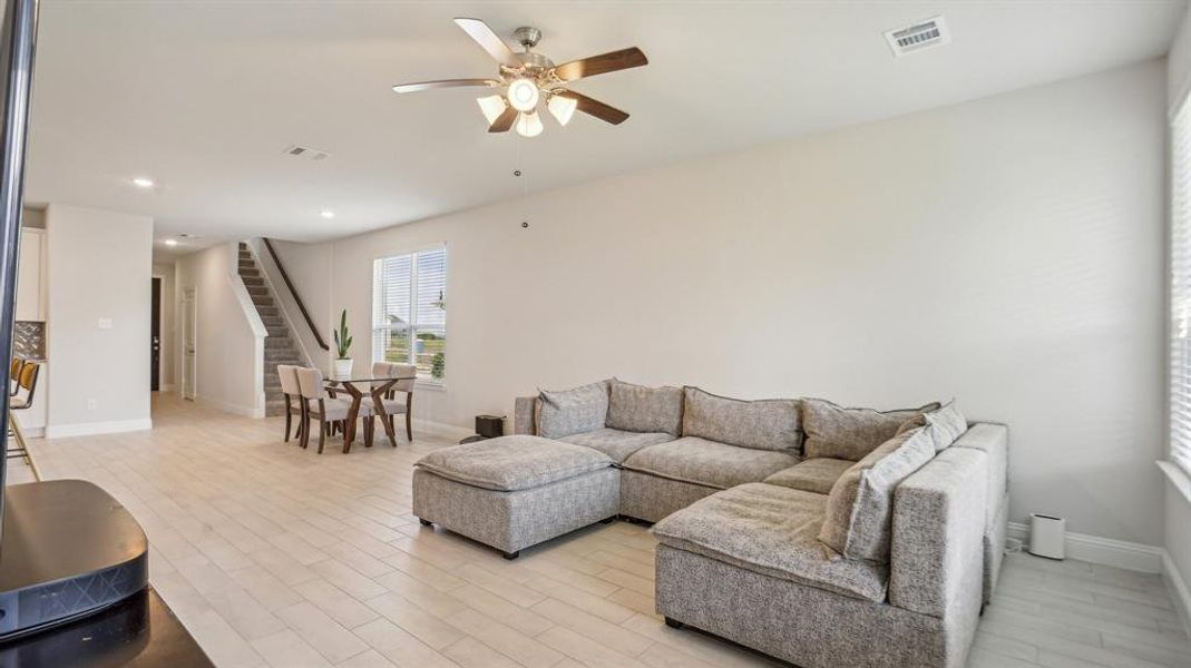 Furnished interior view inside a new home in Venetian, Weston (Image 12).