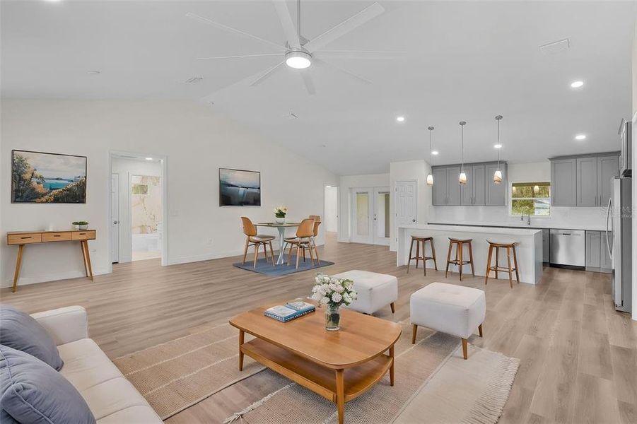 Furnished interior view inside a new home in , Summerfield (Image 12).