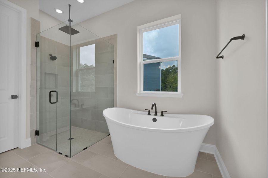 Furnished interior view inside a new home in Courtney Oaks at SilverLeaf, St. Augustine (Image 8).