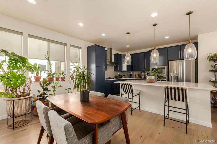 Furnished interior view inside a new home in Haskins Station, Arvada (Image 16).