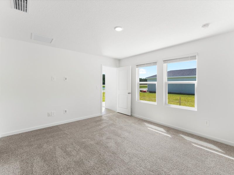 Spacious, unfurnished interior of a new home in Flagler Village - Classic Series, Palm Coast (Image 11). Spacious, unfurnished interior of a new home in Flagler Village - Classic Series, Palm Coast (Image 11).