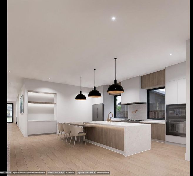 Furnished interior view inside a new home in , Houston (Image 15).
