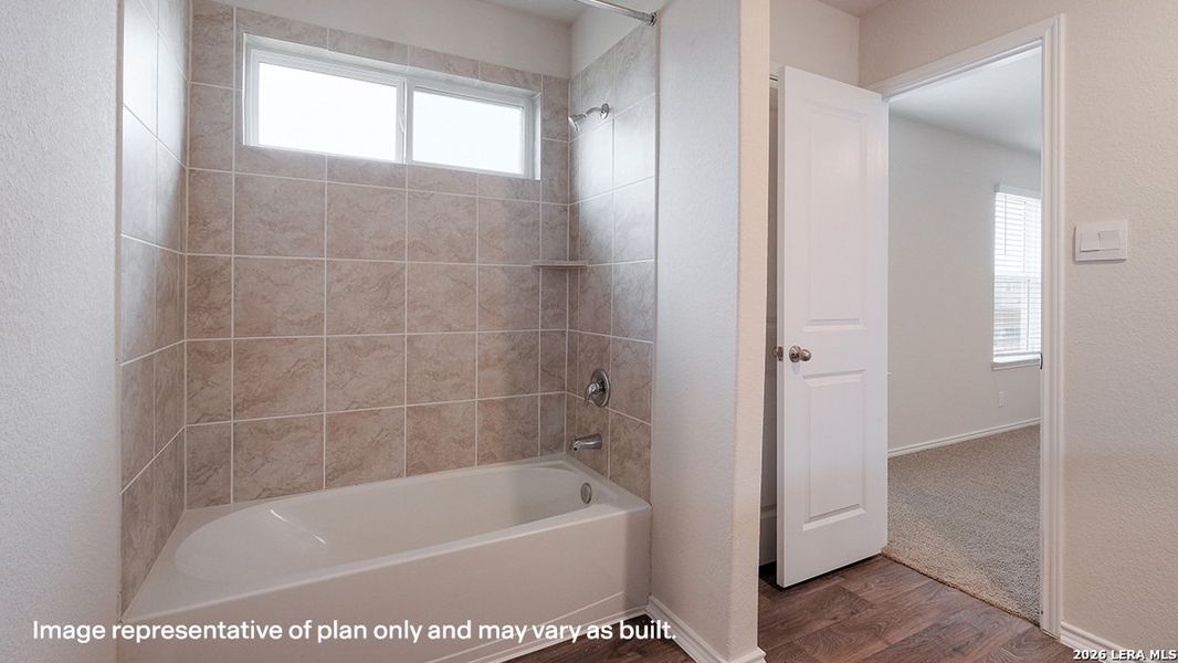Furnished interior view inside a new home in Solana Ridge, San Antonio (Image 6).