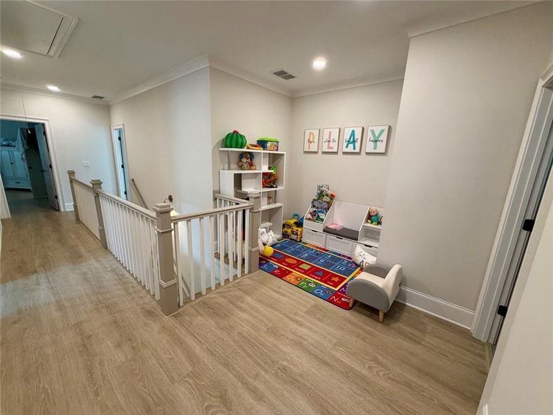Furnished interior view inside a new home in , Marietta (Image 42).