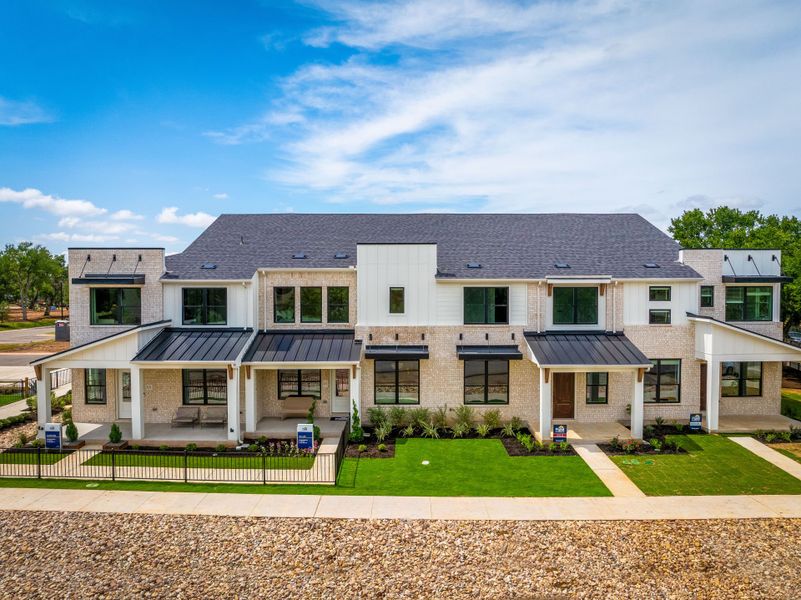 Representative exterior photo of a completed home built from the Asherton by Pulte Homes in Monarch on Main, Round Rock, TX (Image 29).