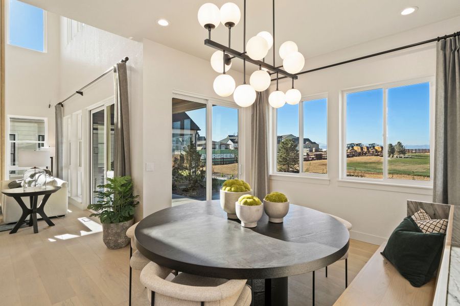 Representative furnished interior of a home built from the 4 by Trumark Homes in RainDance, Windsor (Image 13).