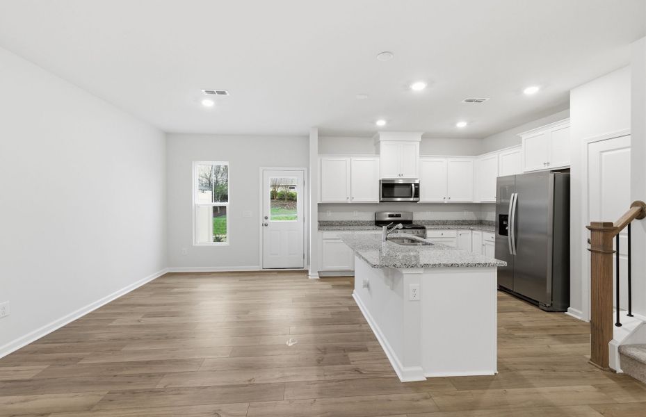 Furnished interior view inside a new home in Flemingfield, Greensboro (Image 16).