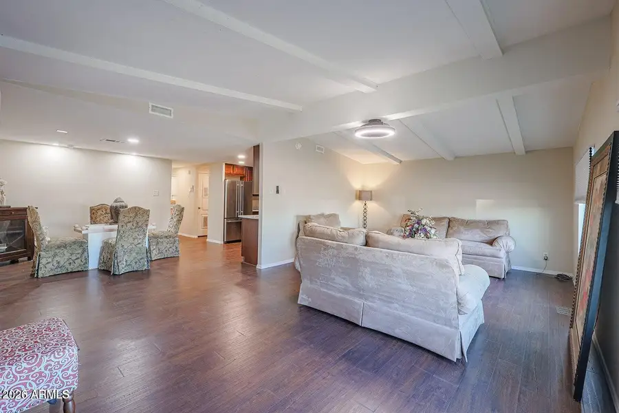 Open Concept living and dining