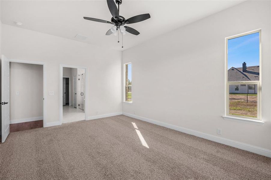 Spacious, unfurnished interior of a new home in Pioneer Estates, Blue Ridge (Image 27). Spacious, unfurnished interior of a new home in Pioneer Estates, Blue Ridge (Image 27).