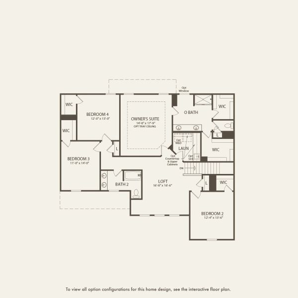 2D floor plan layout for the Woodward by Pulte Homes in Indigo Bay, Myrtle Beach, SC (Image 4). 2D floor plan layout for the Woodward by Pulte Homes in Indigo Bay, Myrtle Beach, SC (Image 4).