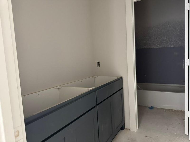 In-progress construction of a new home in Rocky Top, Krum, TX (Image 12).