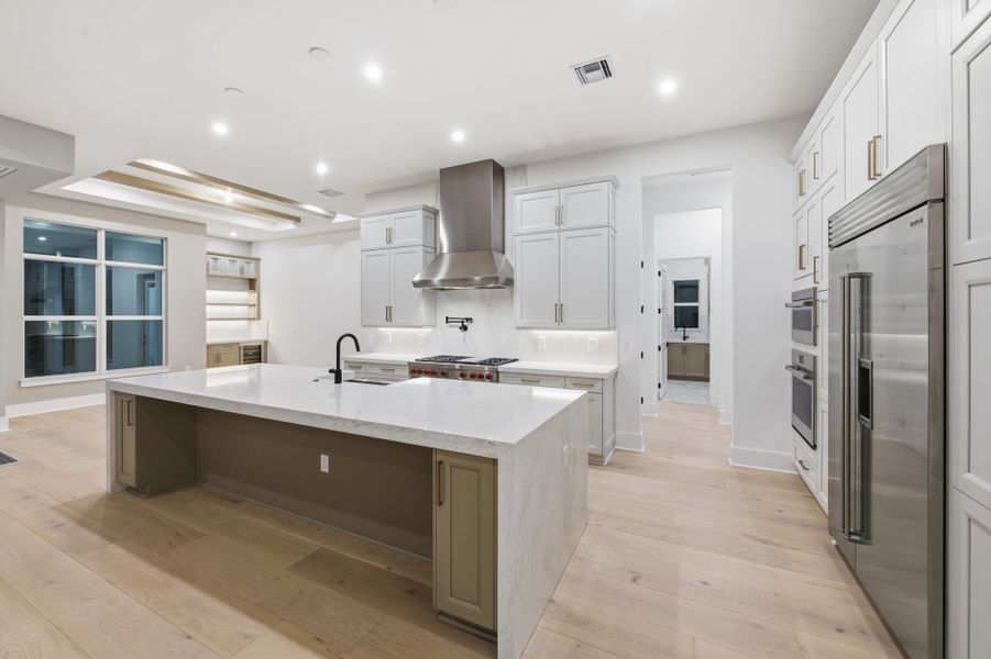 Furnished interior view inside a new home in Bridgewater, Jupiter (Image 14).