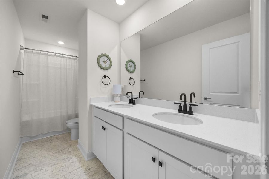 Furnished interior view inside a new home in , Monroe (Image 10).