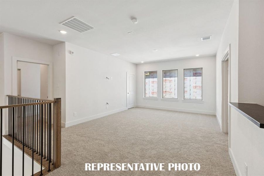 The family fun time never ends in this wonderful game room!  REPRESENTATIVE PHOTO