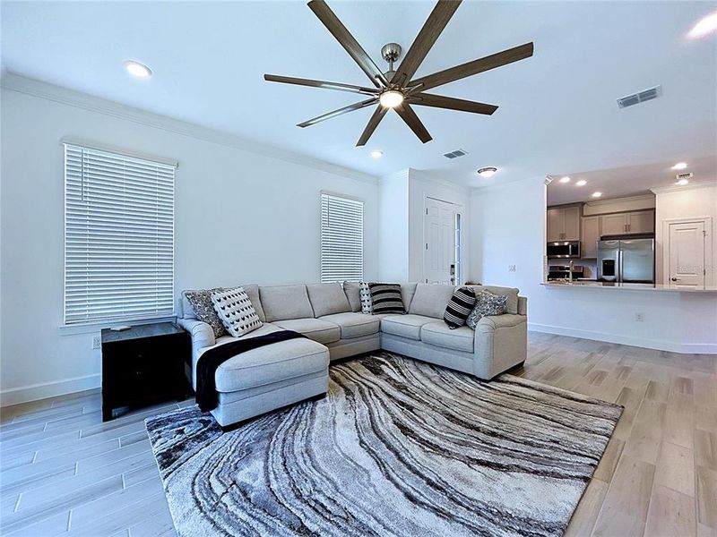 Furnished interior view inside a new home in , Wesley Chapel (Image 46).
