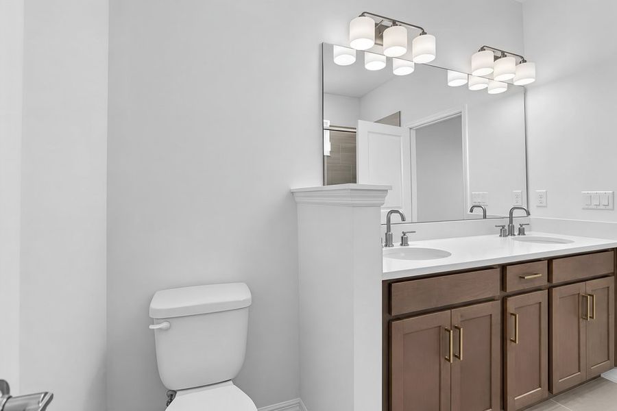 Furnished interior view inside a new home in Lochside, Mount Dora (Image 16). Furnished interior view inside a new home in Lochside, Mount Dora (Image 16).