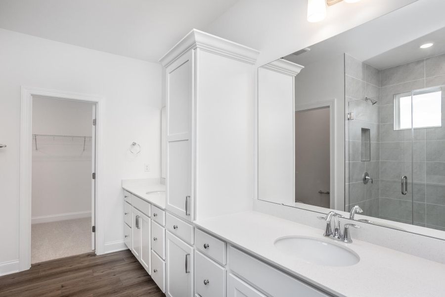 Furnished interior view inside a new home in Cedar Ridge, Angier (Image 7).