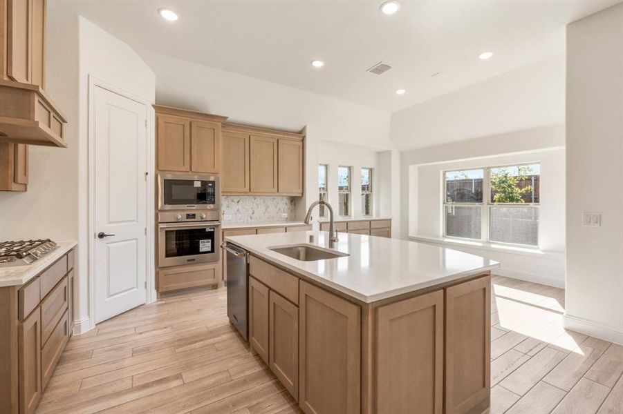 Furnished interior view inside a new home in Bear Creek Classic 60, Lavon (Image 12). Furnished interior view inside a new home in Bear Creek Classic 60, Lavon (Image 12).