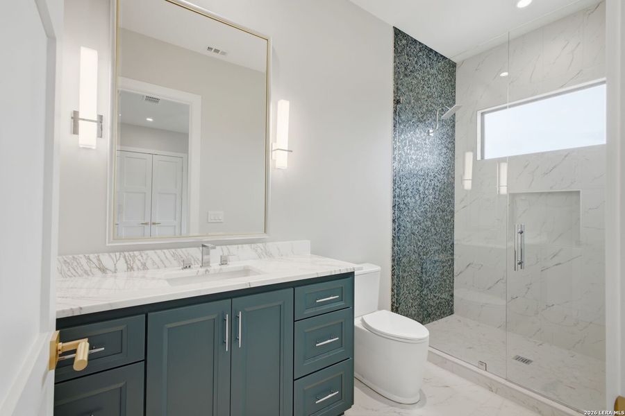 Furnished interior view inside a new home in , San Antonio (Image 11). Furnished interior view inside a new home in , San Antonio (Image 11).